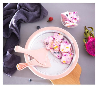 Hot Home Fried Yogurt Machine | DIY Frozen Yogurt & Ice Cream Maker for Kids & Family Desserts