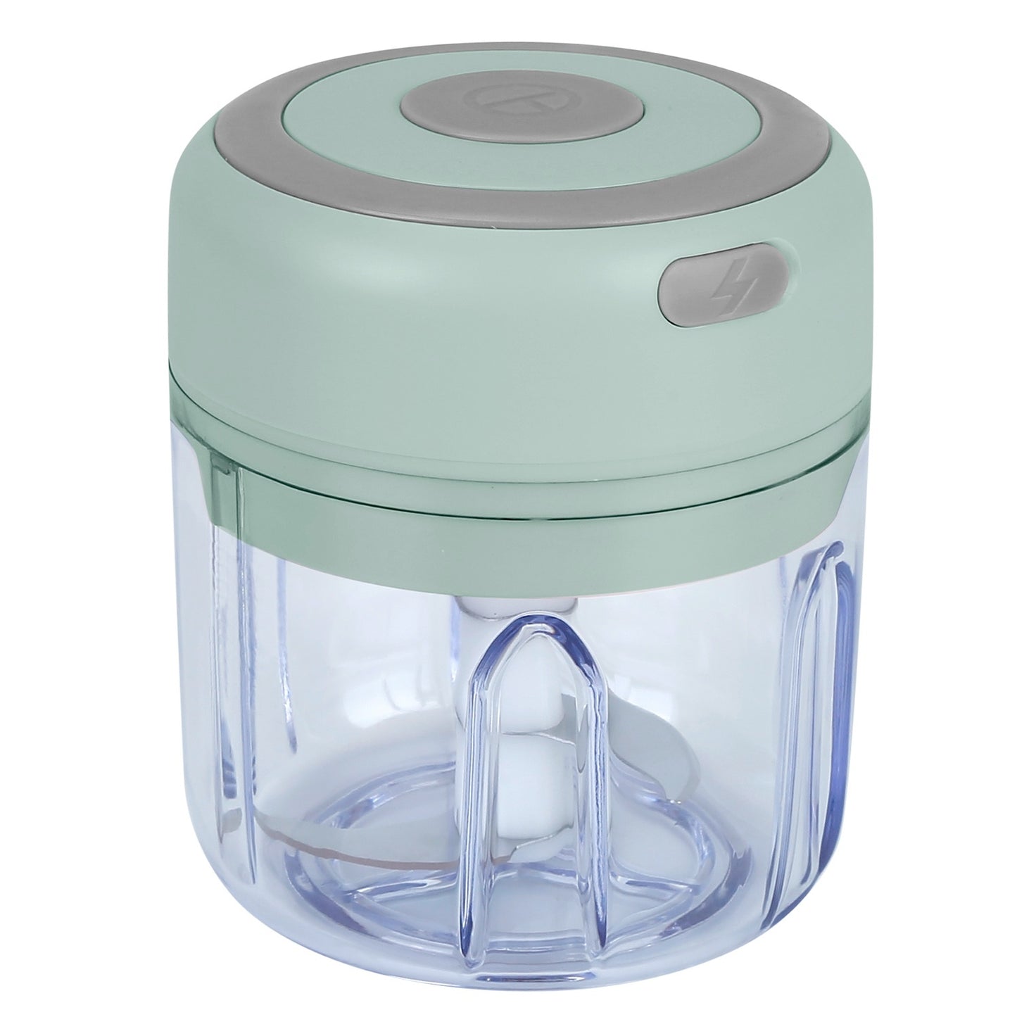 Mini Electric Garlic Chopper | 8.45oz Cordless Rechargeable Food Processor for Garlic, Onion, Chili, Meat & Vegetables