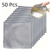 Silver Silk Cloth50pcs