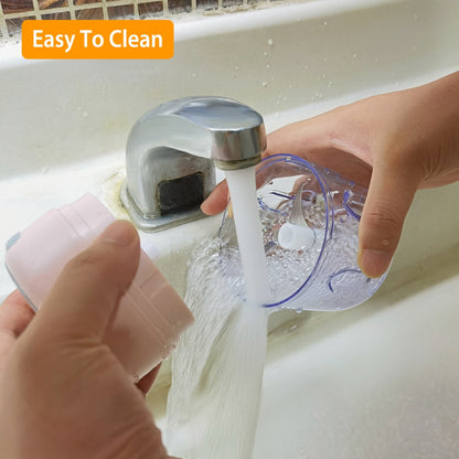 Mini Electric Garlic Chopper | 8.45oz Cordless Rechargeable Food Processor for Garlic, Onion, Chili, Meat & Vegetables